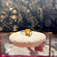 Bague vintage citrine